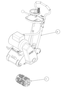 Section 03 Diagram and Parts List for SG-5  MK Diamond Grinder